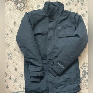 Columbia OmniTech black puffer jacket
